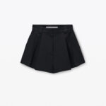 HIGH WAISTED FLARED SHORTS