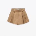 HIGH WAISTED FLARED SHORTS