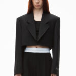 LOGO BAND PLEATED PANTS