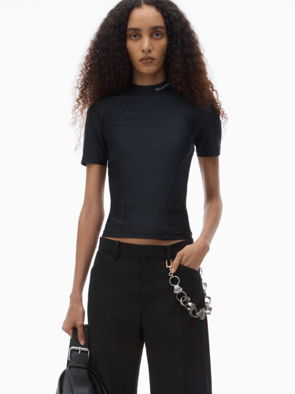 RASH GUARD MOCKNECK TOP