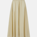 TAFFETA MAXI SKIRT
