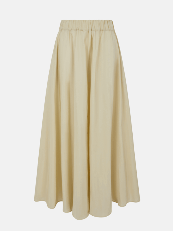 TAFFETA MAXI SKIRT