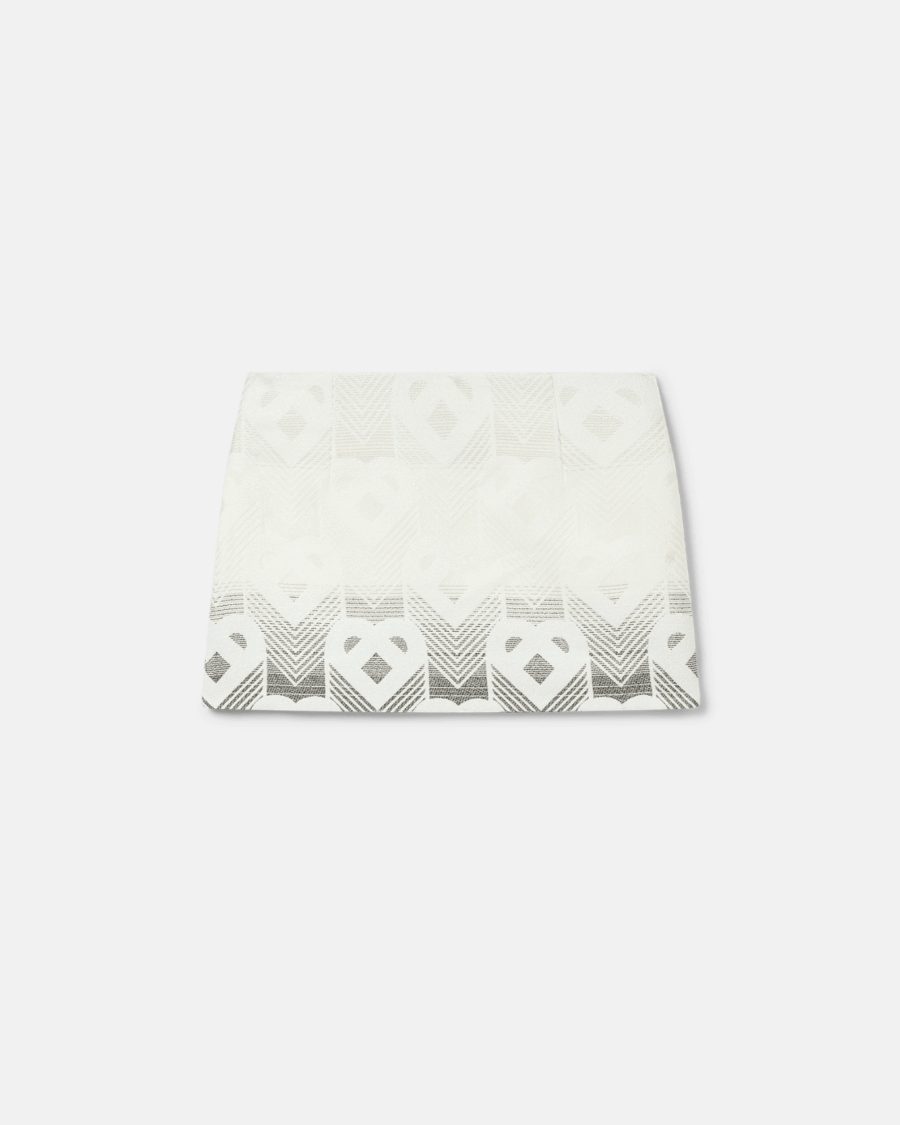 TOWELLING MINI SKIRT