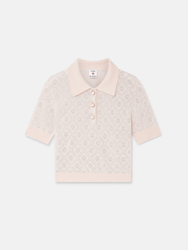 CRYSTAL MONOGRAM POLO