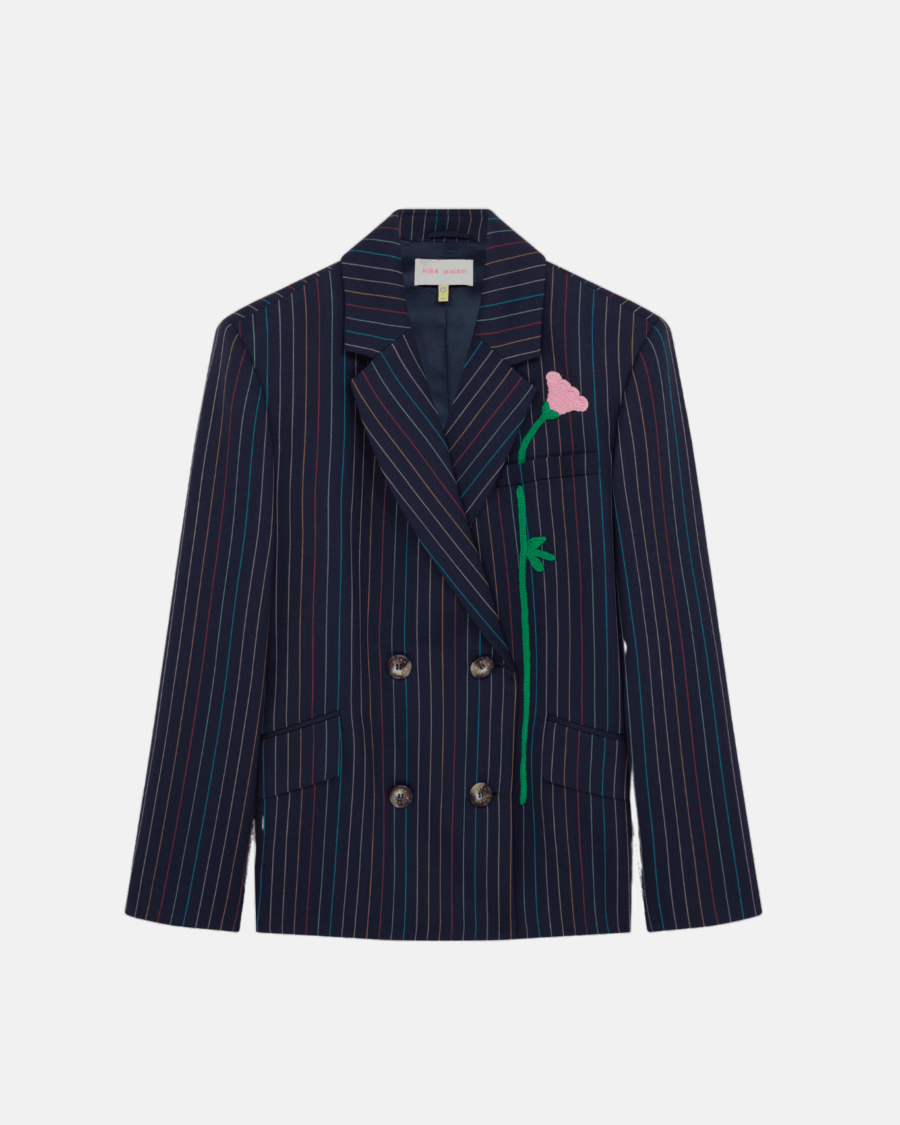 BLAZER WITH CROCHET DETAIL
