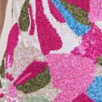BEBE BEADED DRESS