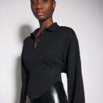 CORSET LONG SLEEVE POLO