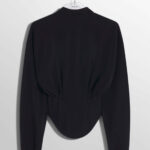 CORSET LONG SLEEVE POLO