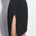 ASYMETRICAL PIERCED SKIRT