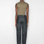 SLEEVELESS BODYSUIT WITH LOGO
