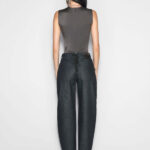 SLEEVELESS BODYSUIT WITH LOGO