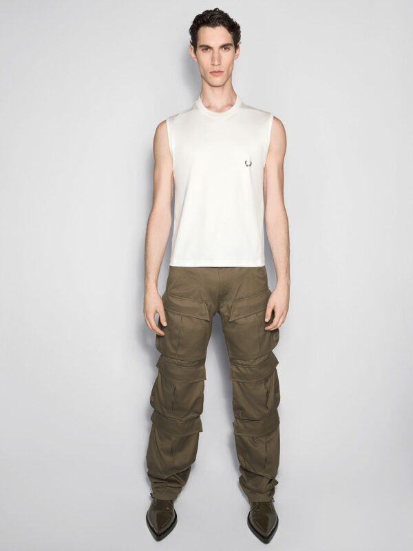 PIERCED CHEST TANK TOP