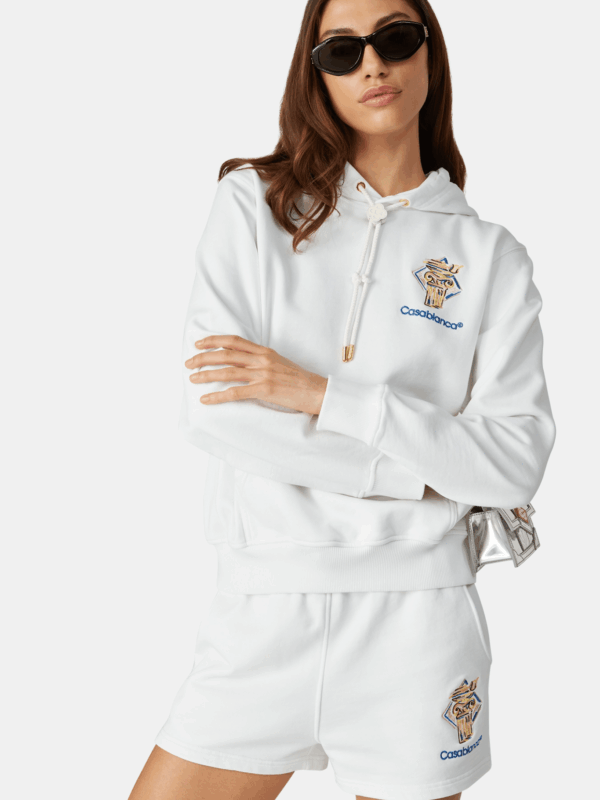 DIAMOND HOODED SWEATSHIRT