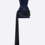 MINI DRAPED DRESS