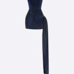 MINI DRAPED DRESS