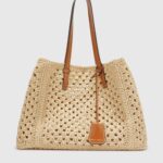 RAFFIA BEACH BAG TOTE