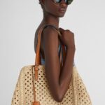 RAFFIA BEACH BAG TOTE