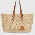 RAFFIA BEACH BAG TOTE