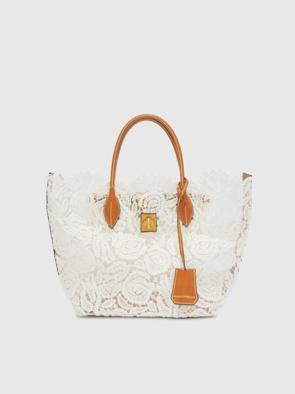 MEDUIM BEACH BAG IN RAFFIA