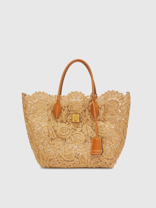 MEDUIM BEACH BAG IN RAFFIA