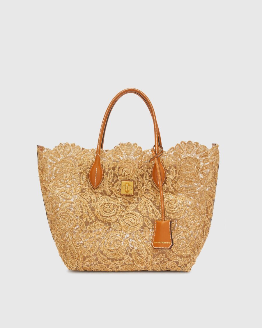 MEDUIM BEACH BAG IN RAFFIA