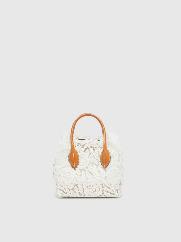 MINI BEACH BAG IN RAFFIA