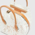 MINI BEACH BAG IN RAFFIA