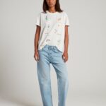 TEA EMBROIDERED TEE
