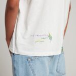 TEA EMBROIDERED TEE