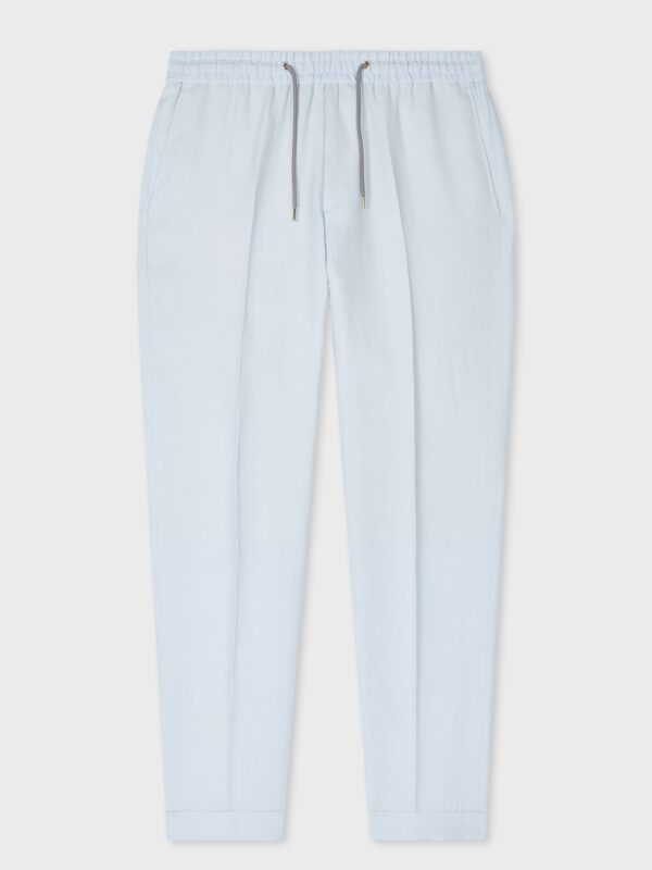 LINEN DRAWSTRING PANTS
