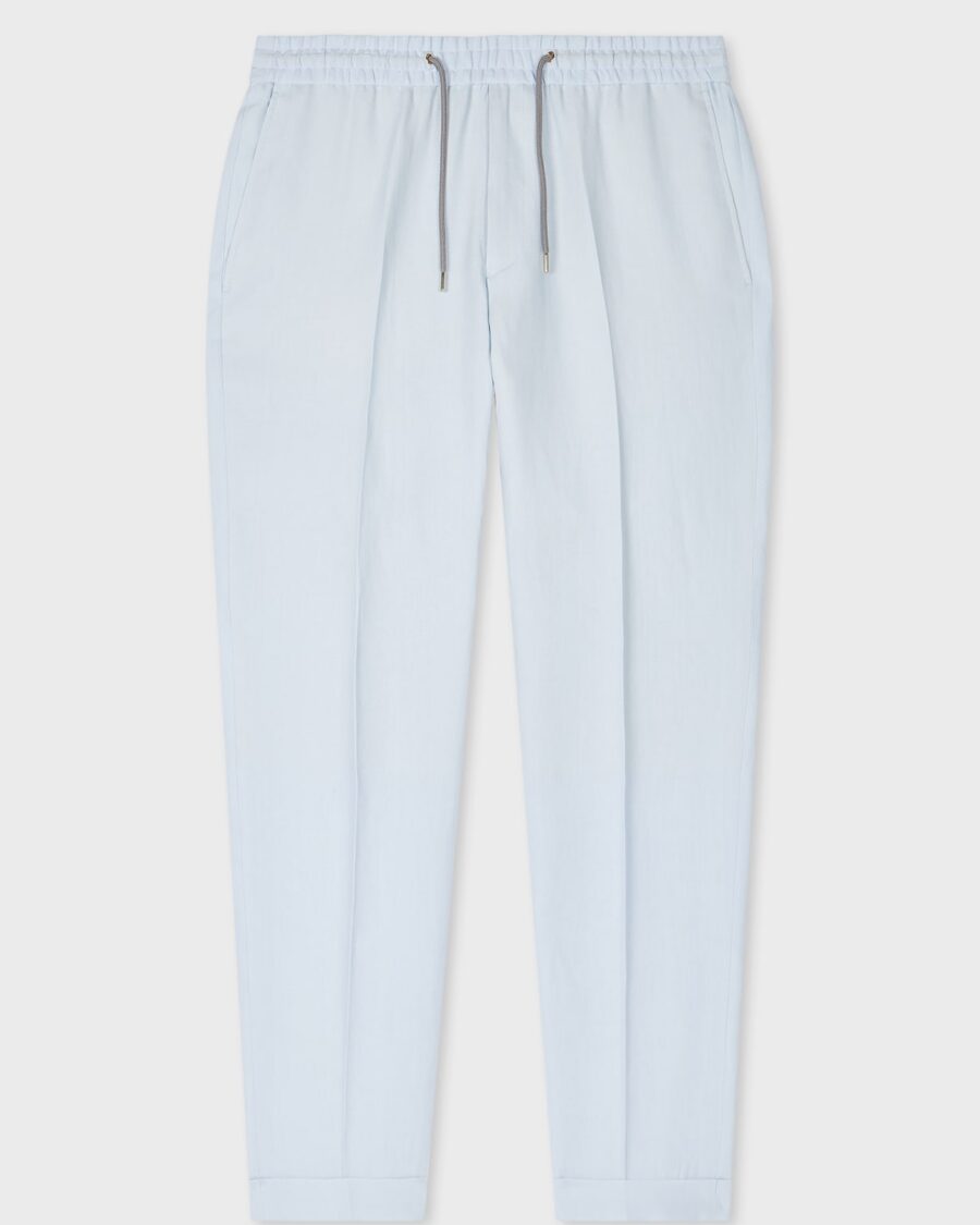 LINEN DRAWSTRING PANTS