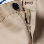 TAPERED FIT COTTON CHINO