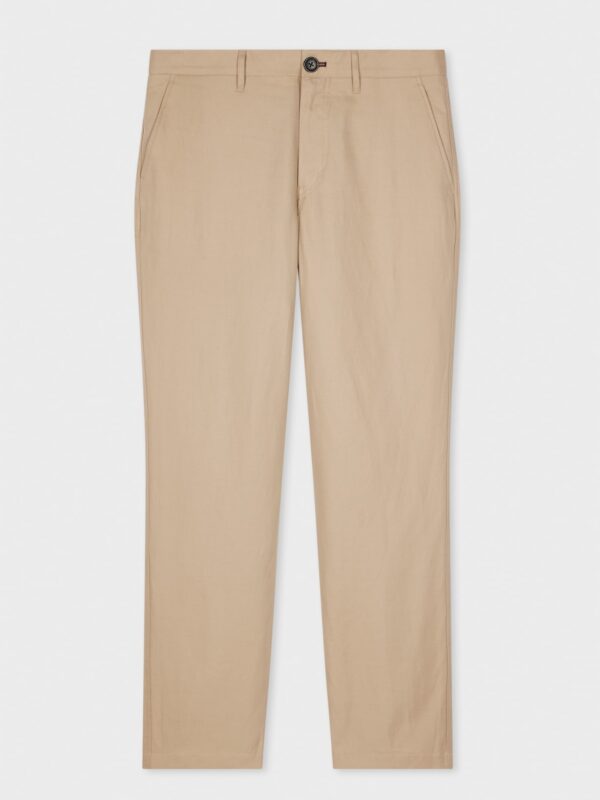TAPERED FIT COTTON CHINO