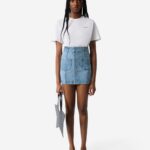 DENIM MINI SKIRT