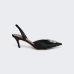 CAMELIA 60 SLINGBACKS SATIN
