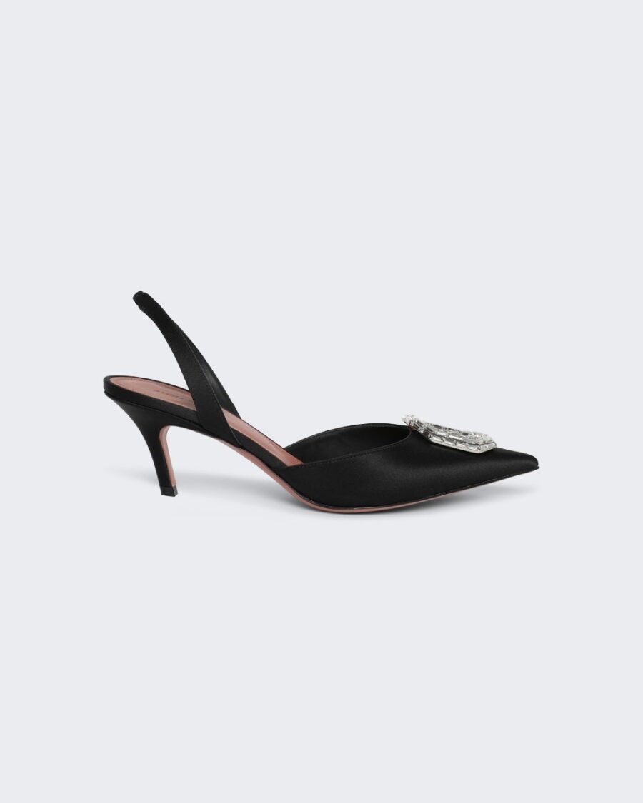 CAMELIA 60 SLINGBACKS SATIN