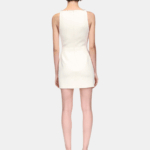 CRYSTAL CLAW DETAIL DRESS