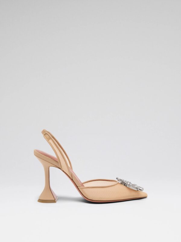 BEGUM 95 MESH SLINGBACKS