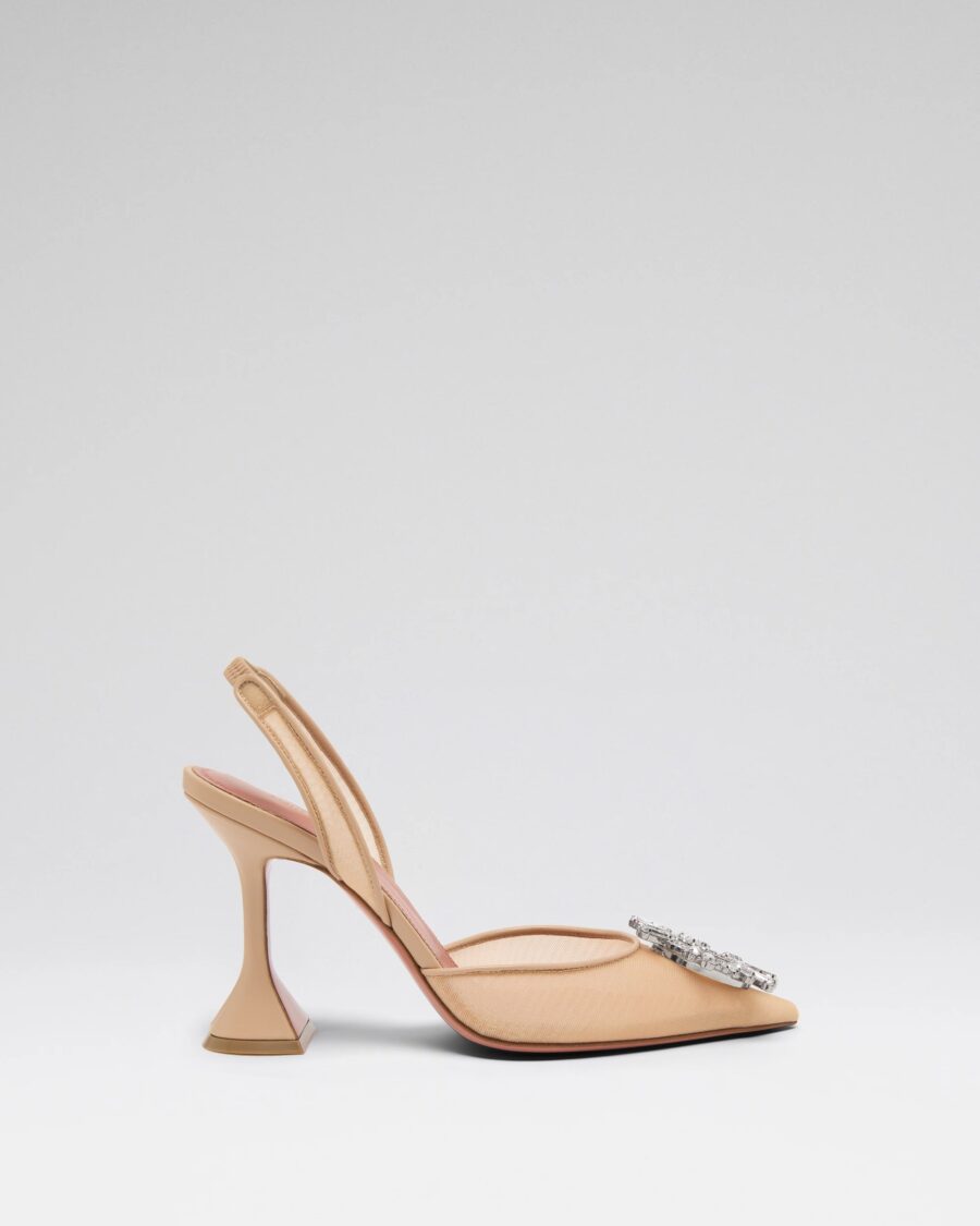 BEGUM 95 MESH SLINGBACKS
