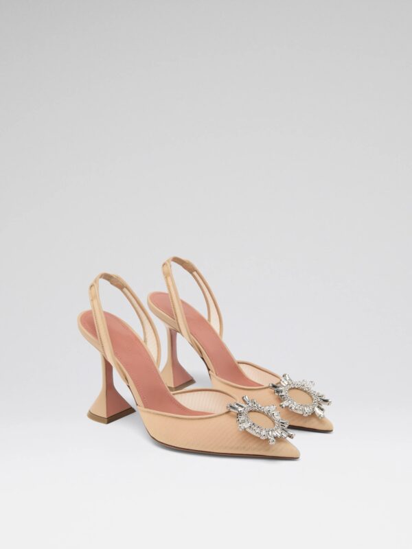 BEGUM 95 MESH SLINGBACKS