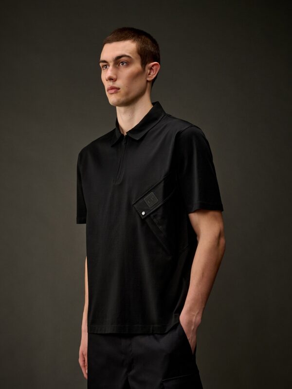 HALF ZIP POLO