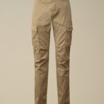 STRETCH SATEEN CARGO PANTS