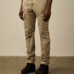 STRETCH SATEEN CARGO PANTS