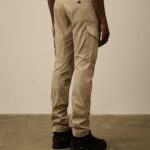 STRETCH SATEEN CARGO PANTS