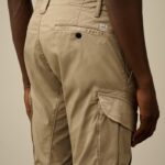 STRETCH SATEEN CARGO PANTS
