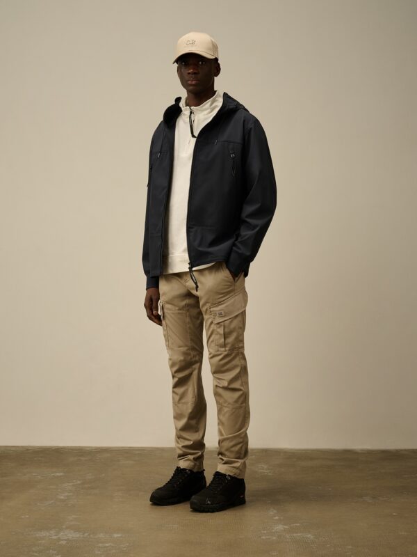 STRETCH SATEEN CARGO PANTS