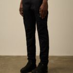 STRETCH SATEEN CARGO PANTS