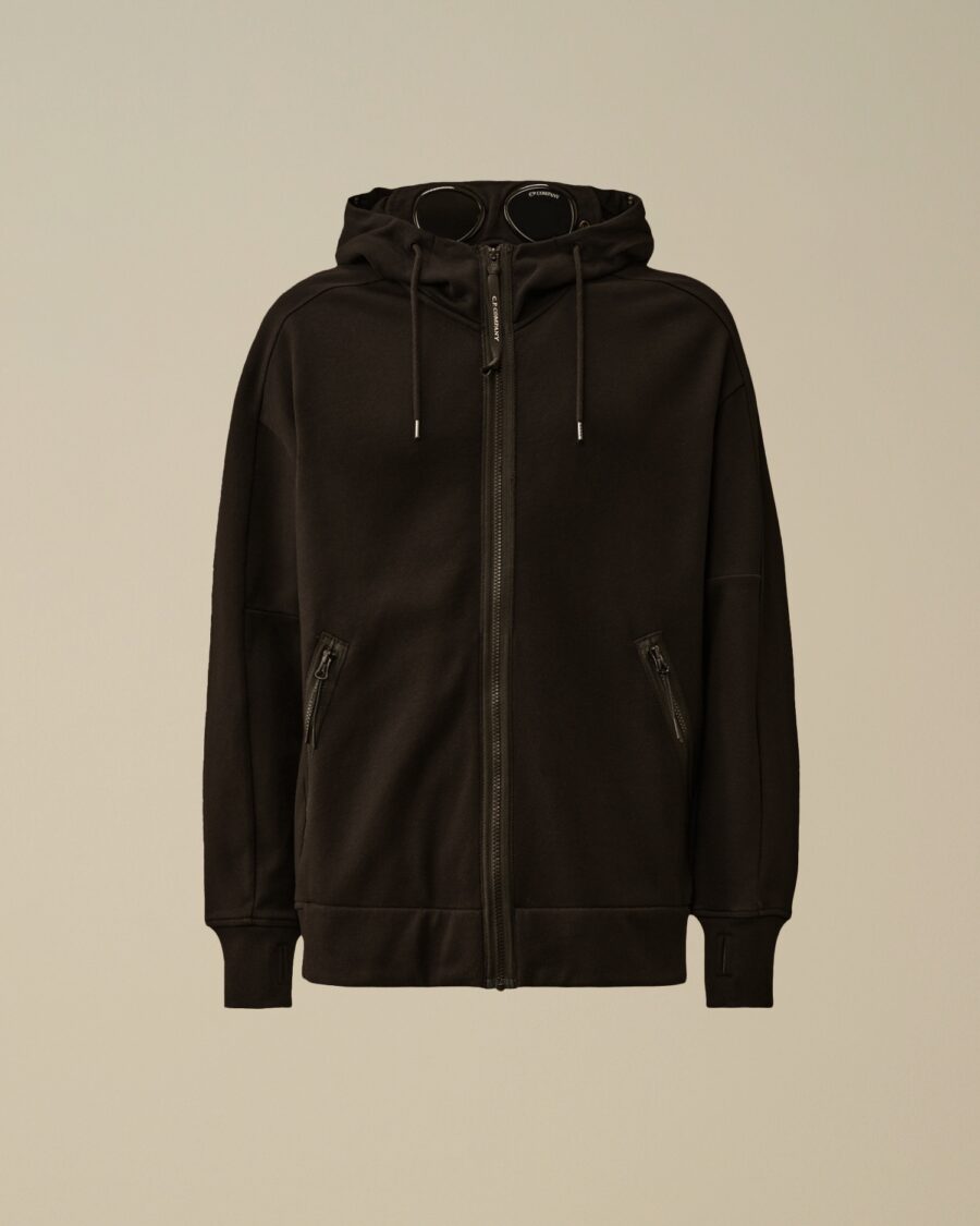 FLEECE HOODIE WITH GOGGLES