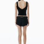 SHEER RUCHED TOP