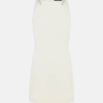 CRYSTAL CLAW DETAIL DRESS